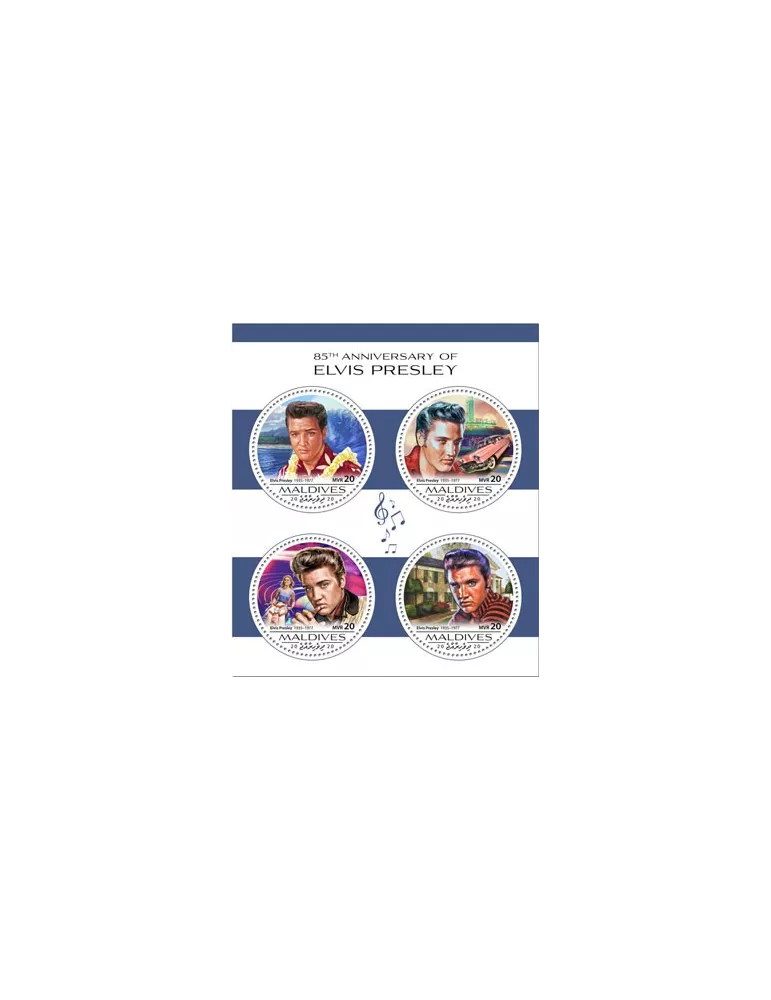 n° 7426/7429 - Timbre MALDIVES Poste