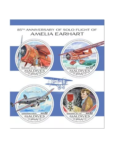 n° 7434/7437 - Timbre MALDIVES Poste