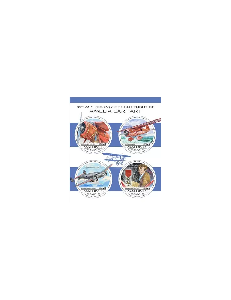 n° 7434/7437 - Timbre MALDIVES Poste