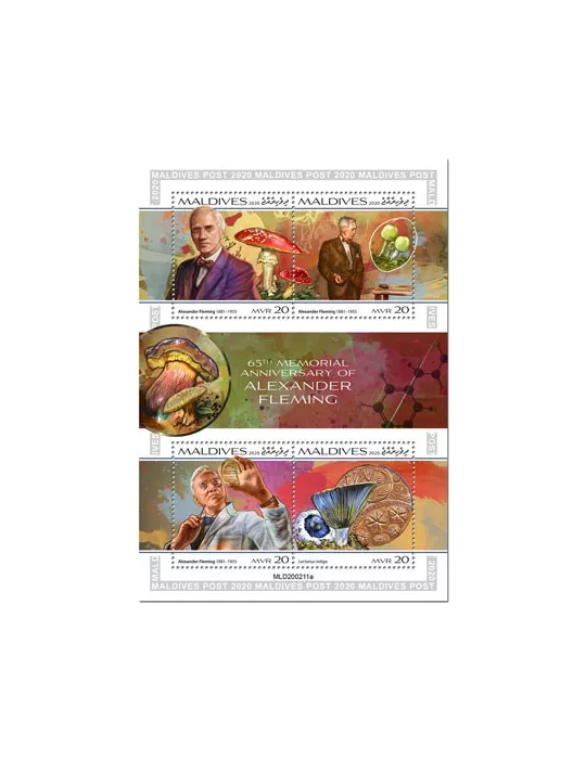 n° 7498/7501 - Timbre MALDIVES Poste