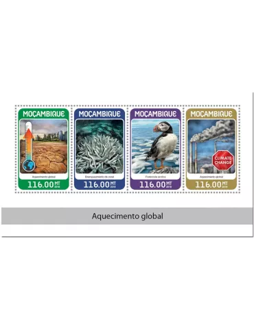 n° 7882/7885 - Timbre MOZAMBIQUE Poste