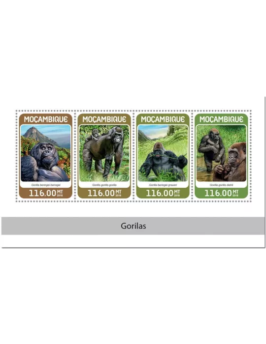 n° 7894/7897 - Timbre MOZAMBIQUE Poste