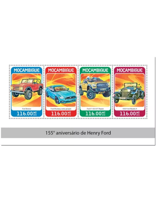 n° 7898/7901 - Timbre MOZAMBIQUE Poste