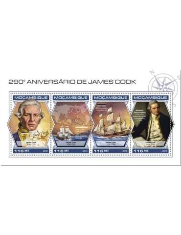 n° 8026/8029 - Timbre MOZAMBIQUE Poste