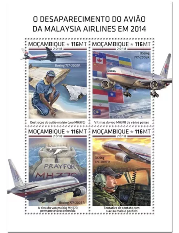 n° 8070/8073 - Timbre MOZAMBIQUE Poste