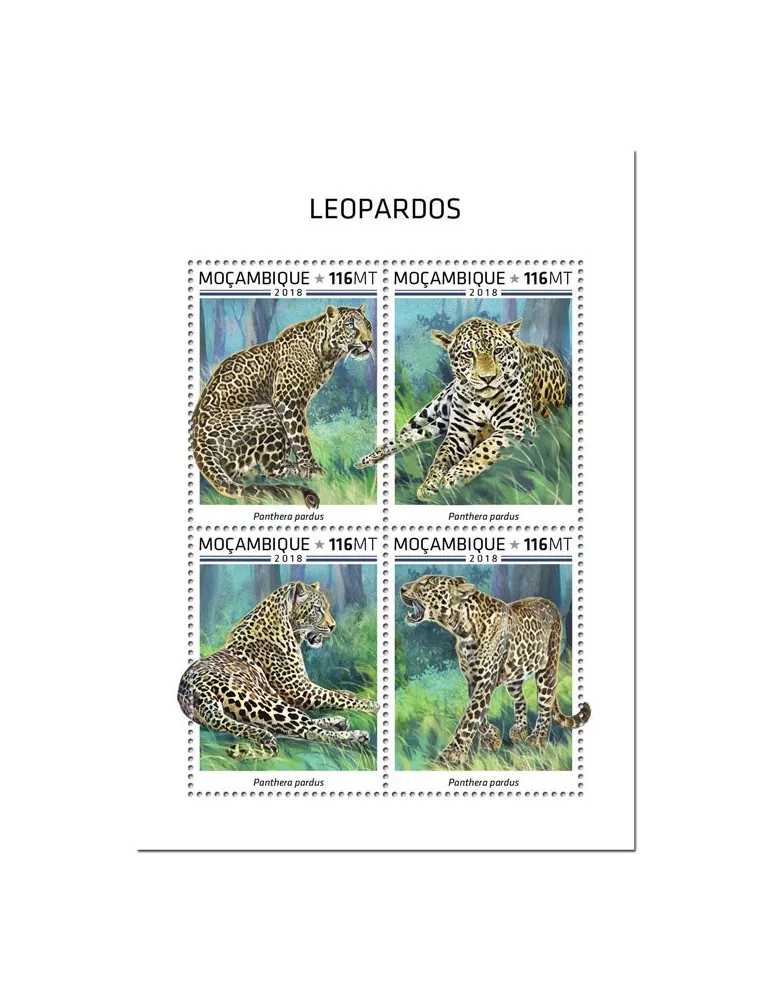 n° 8094/8097 - Timbre MOZAMBIQUE Poste