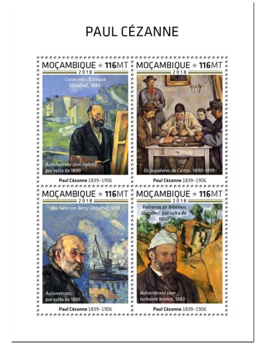 n° 8126/8129 - Timbre MOZAMBIQUE Poste
