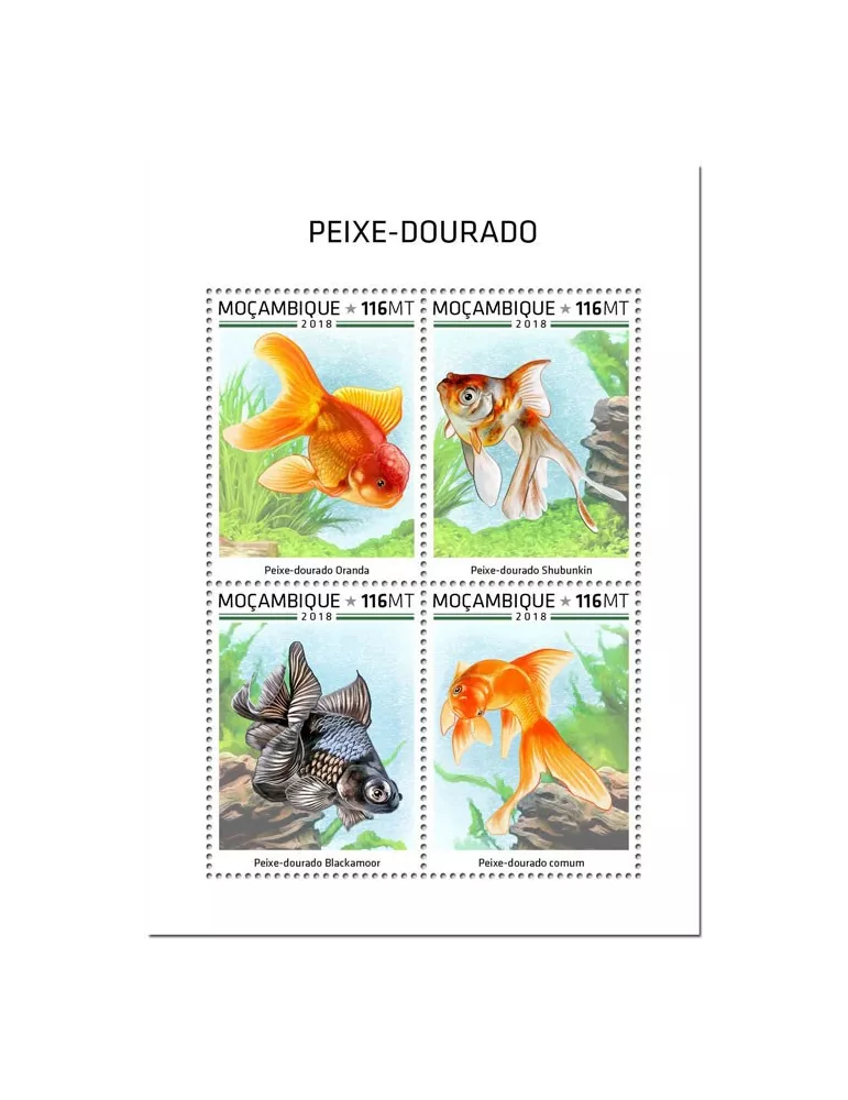 n° 8150/8153 - Timbre MOZAMBIQUE Poste