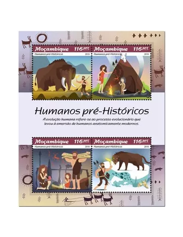 n° 8175/8178 - Timbre MOZAMBIQUE Poste