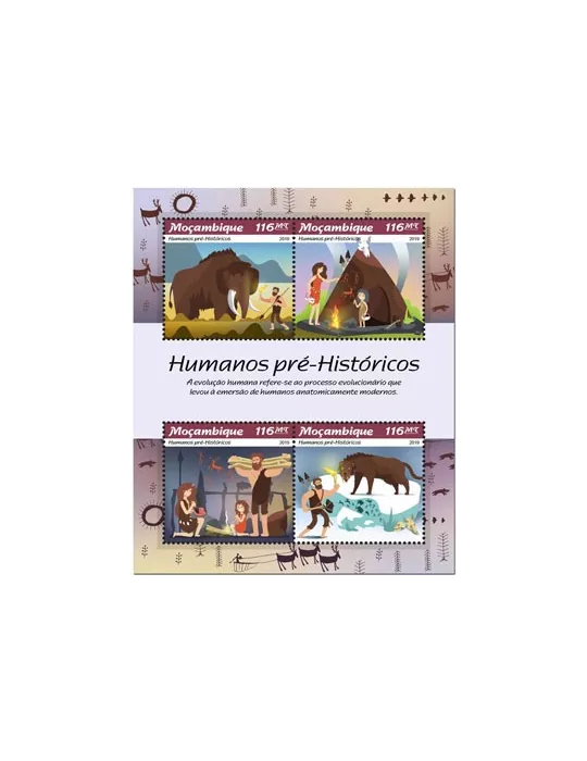 n° 8175/8178 - Timbre MOZAMBIQUE Poste