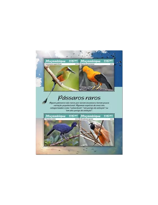 n° 8191/8194 - Timbre MOZAMBIQUE Poste