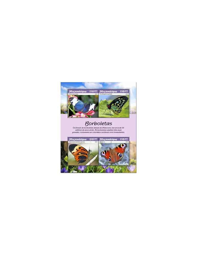 n° 8207/8210 - Timbre MOZAMBIQUE Poste