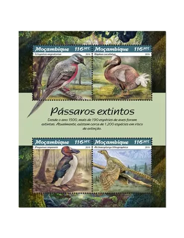 n° 8215/8218 - Timbre MOZAMBIQUE Poste