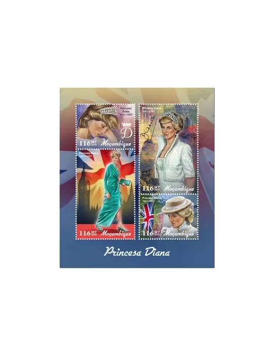 n° 8227/8230 - Timbre MOZAMBIQUE Poste