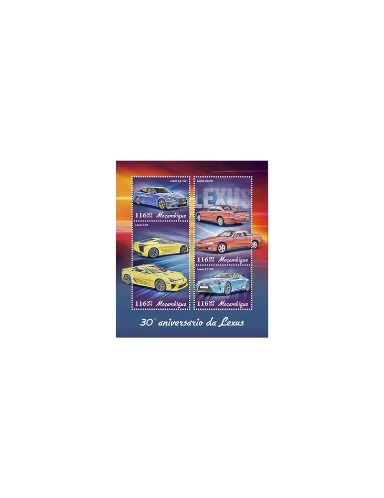 n° 8267/8270 - Timbre MOZAMBIQUE Poste