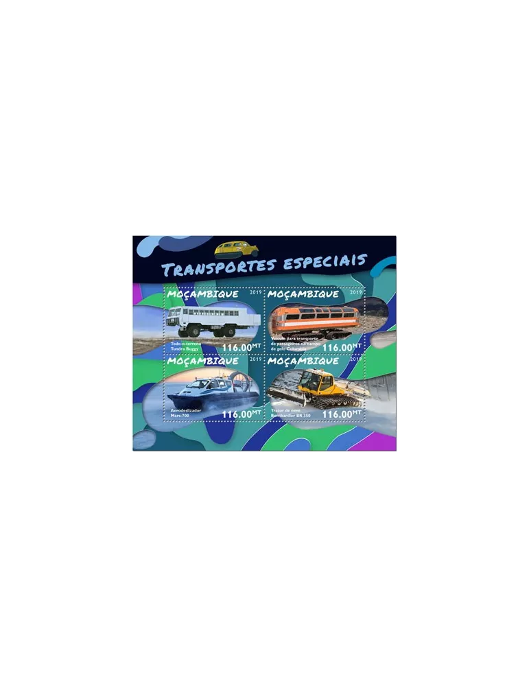 n° 8279/8282 - Timbre MOZAMBIQUE Poste