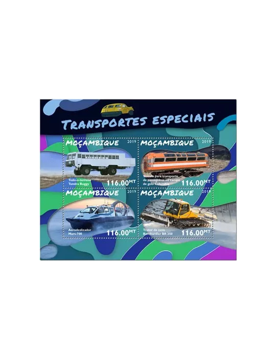 n° 8279/8282 - Timbre MOZAMBIQUE Poste