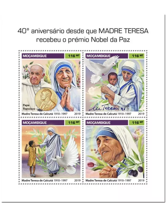 n° 8303/8306 - Timbre MOZAMBIQUE Poste
