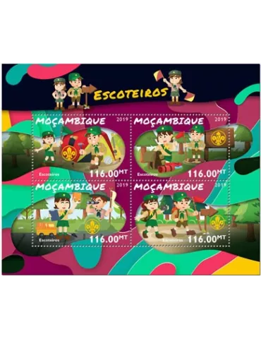 n° 8315/8318 - Timbre MOZAMBIQUE Poste