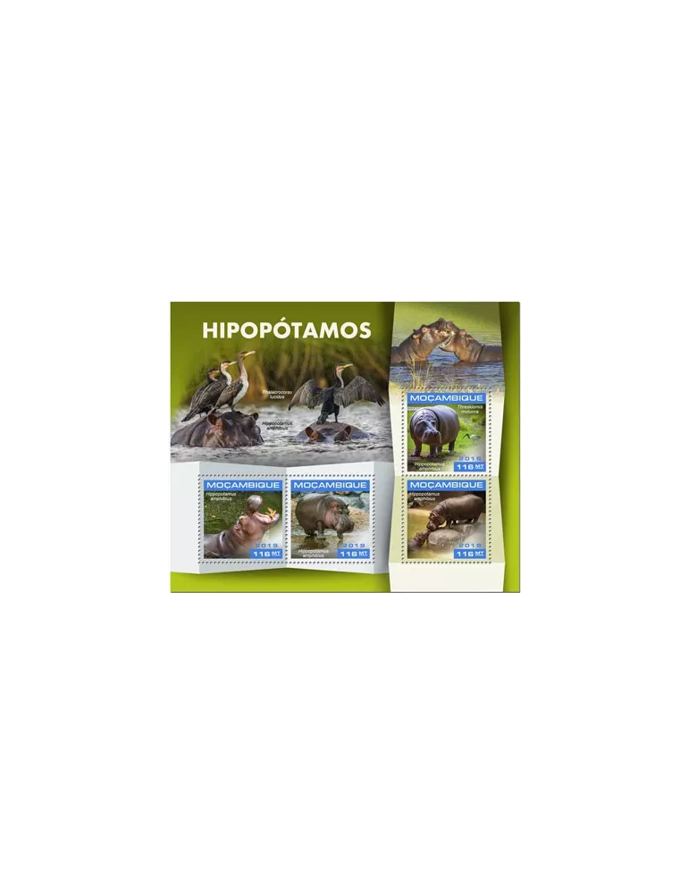 n° 8339/8342 - Timbre MOZAMBIQUE Poste