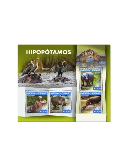 n° 8339/8342 - Timbre MOZAMBIQUE Poste