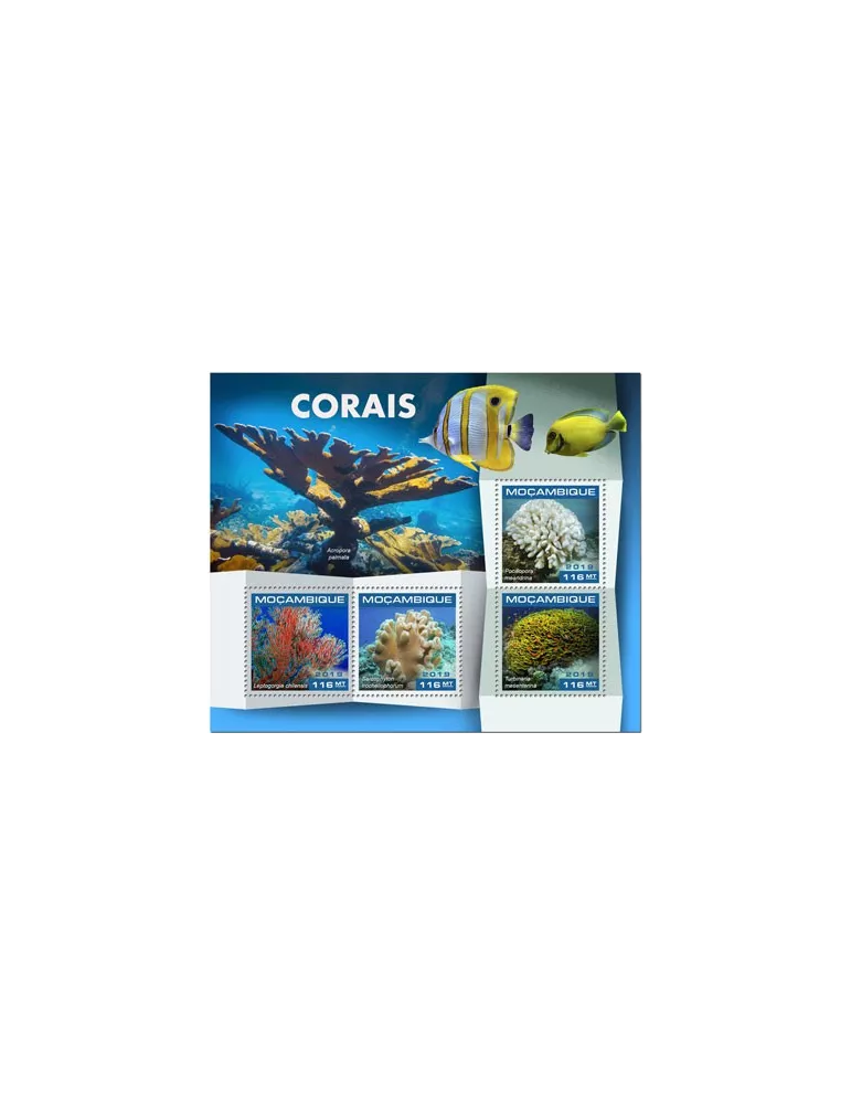 n° 8343/8346 - Timbre MOZAMBIQUE Poste