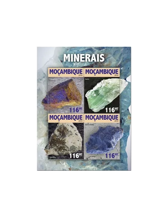 n° 8417/8420 - Timbre MOZAMBIQUE Poste