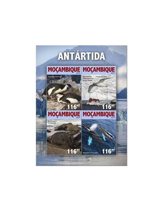 n° 8421/8424 - Timbre MOZAMBIQUE Poste