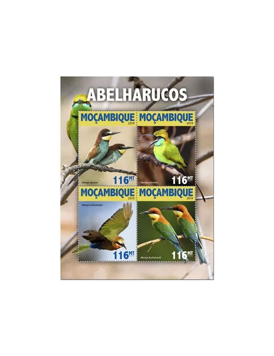 n° 8441/8444 - Timbre MOZAMBIQUE Poste