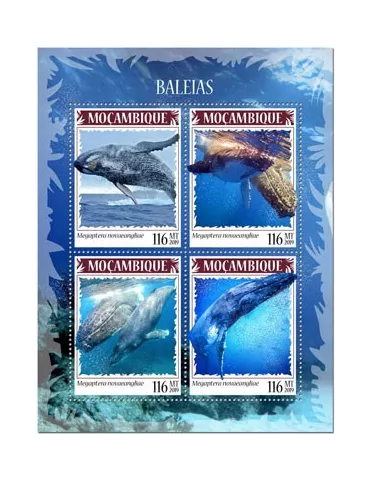 n° 8526/8529 - Timbre MOZAMBIQUE Poste