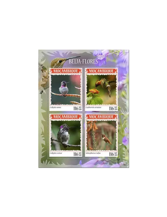 n° 8546/8549 - Timbre MOZAMBIQUE Poste