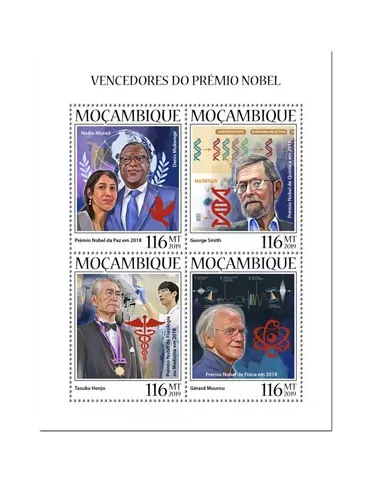 n° 8598/8601 - Timbre MOZAMBIQUE Poste