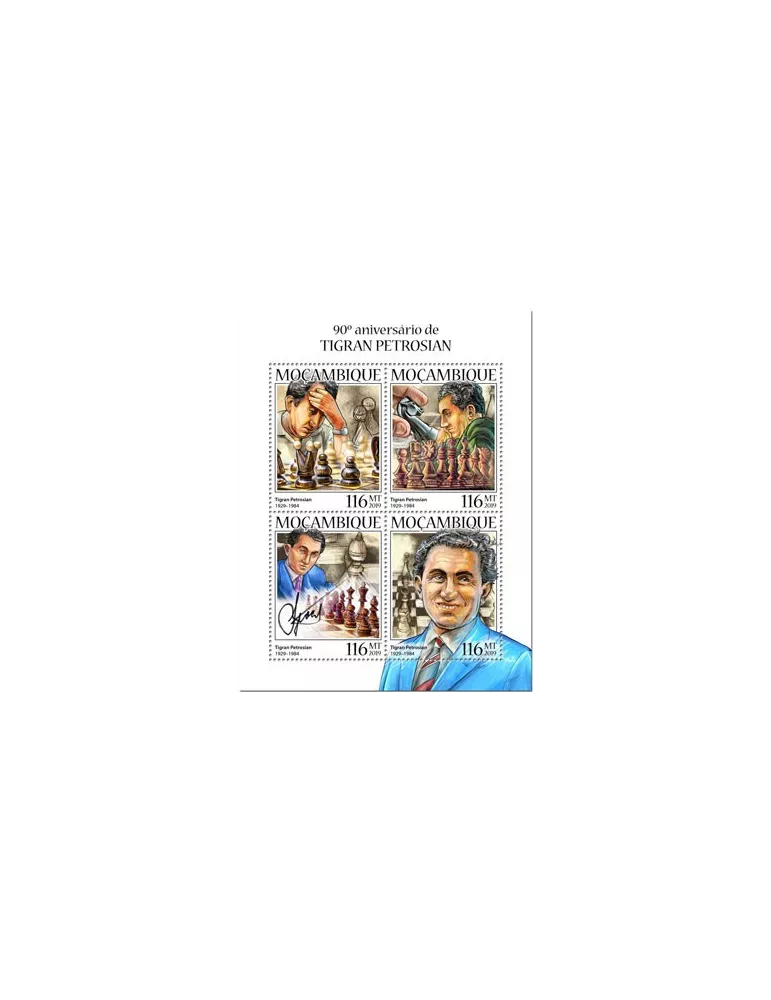 n° 8606/8609 - Timbre MOZAMBIQUE Poste