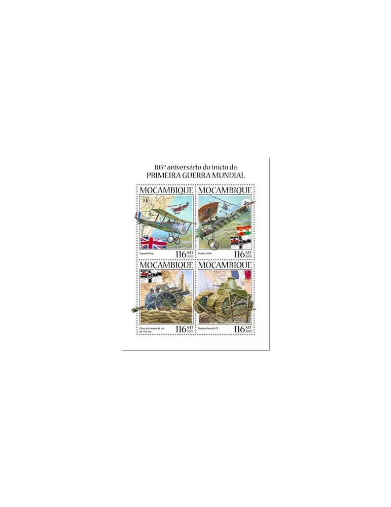 n° 8610/8613 - Timbre MOZAMBIQUE Poste