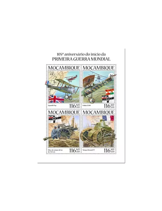 n° 8610/8613 - Timbre MOZAMBIQUE Poste