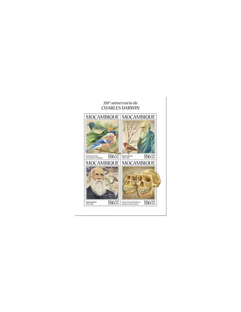 n° 8618/8621 - Timbre MOZAMBIQUE Poste