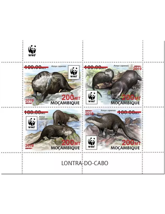 n° 8630/8633 - Timbre MOZAMBIQUE Poste