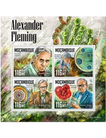 n° 8650/8653 - Timbre MOZAMBIQUE Poste