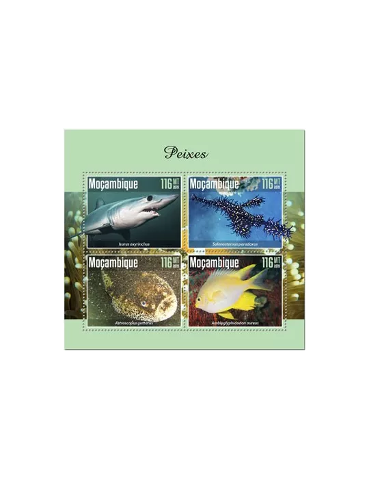 n° 8674/8677 - Timbre MOZAMBIQUE Poste
