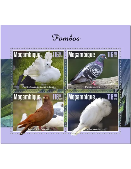 n° 8702/8705 - Timbre MOZAMBIQUE Poste