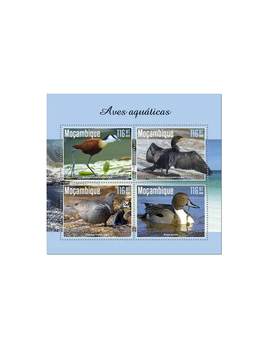 n° 8706/8709 - Timbre MOZAMBIQUE Poste