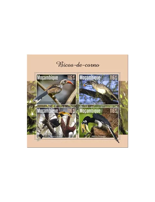 n° 8714/8717 - Timbre MOZAMBIQUE Poste