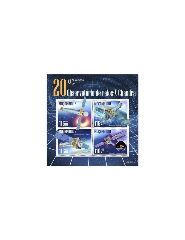 n° 8734/8737 - Timbre MOZAMBIQUE Poste