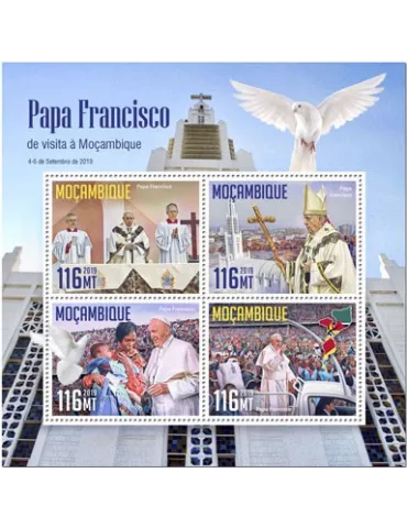 n° 8758/8761 - Timbre MOZAMBIQUE Poste