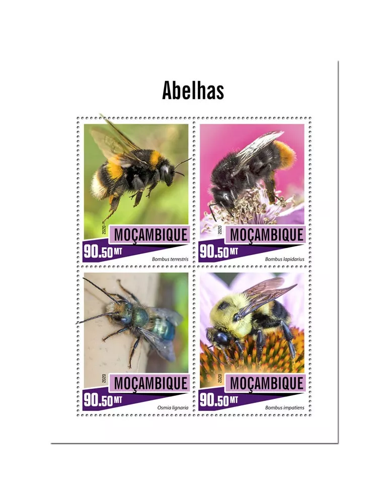 n° 8766/8769 - Timbre MOZAMBIQUE Poste