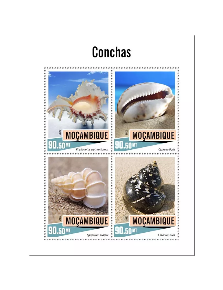 n° 8806/8809 - Timbre MOZAMBIQUE Poste