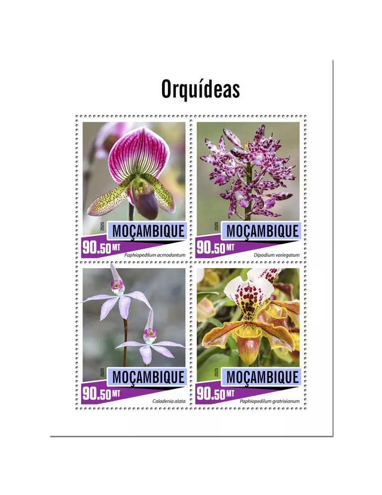 n° 8810/8813 - Timbre MOZAMBIQUE Poste