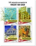 n° 8850/8853 - Timbre MOZAMBIQUE Poste
