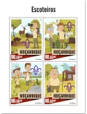 n° 8874/8877 - Timbre MOZAMBIQUE Poste