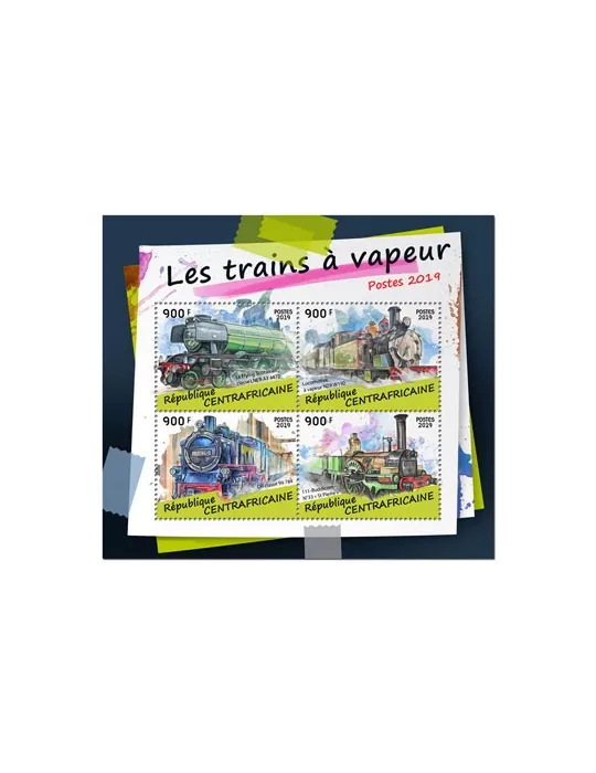 n° 6212/6215 - Timbre CENTRAFRIQUE Poste